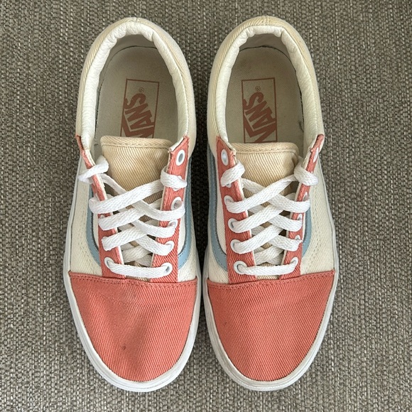 Vans Old Skool Platform Twill Sneakers - Picture 6 of 8